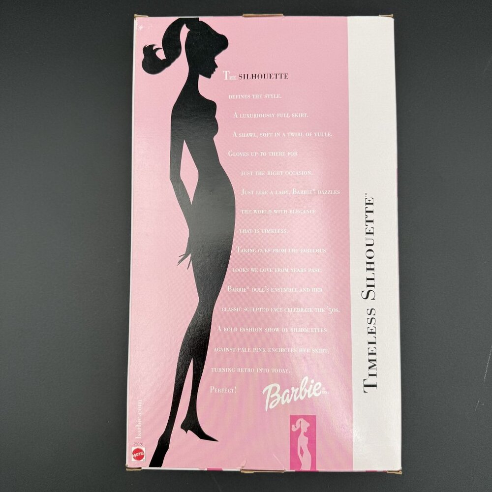 Mattel Timeless Silhouette Blonde Barbie Doll 2000 Mattel 29050‎ Blonde F737931 - Picture 8 of 16